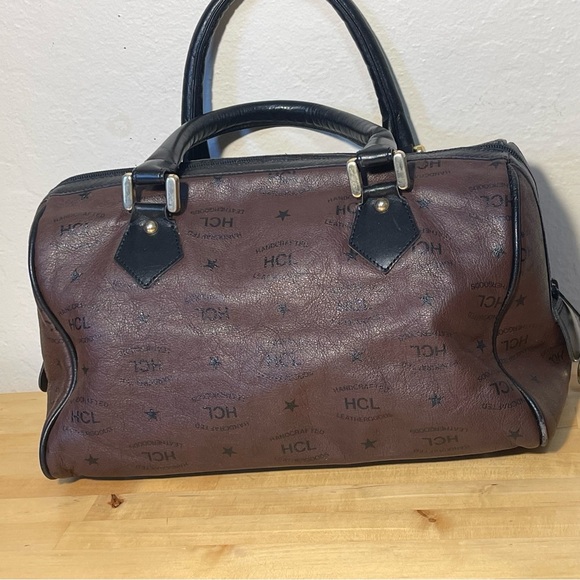 HCL Vintage W Germany Genuine Leather Satchel Bag - Picture 3 of 13